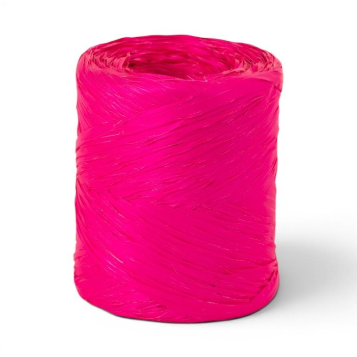 RAFFIA SPOLETTE 15MMX200M FUXIA